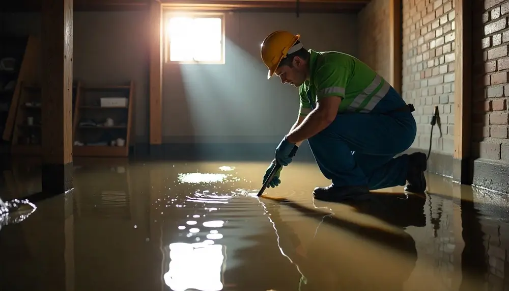 Professional water damage restoration services in Hawk Point, MO